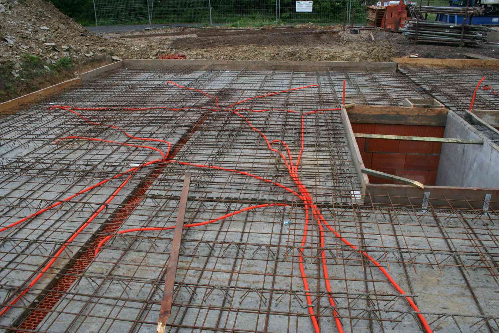 Kellerdecke noch ohen Beton